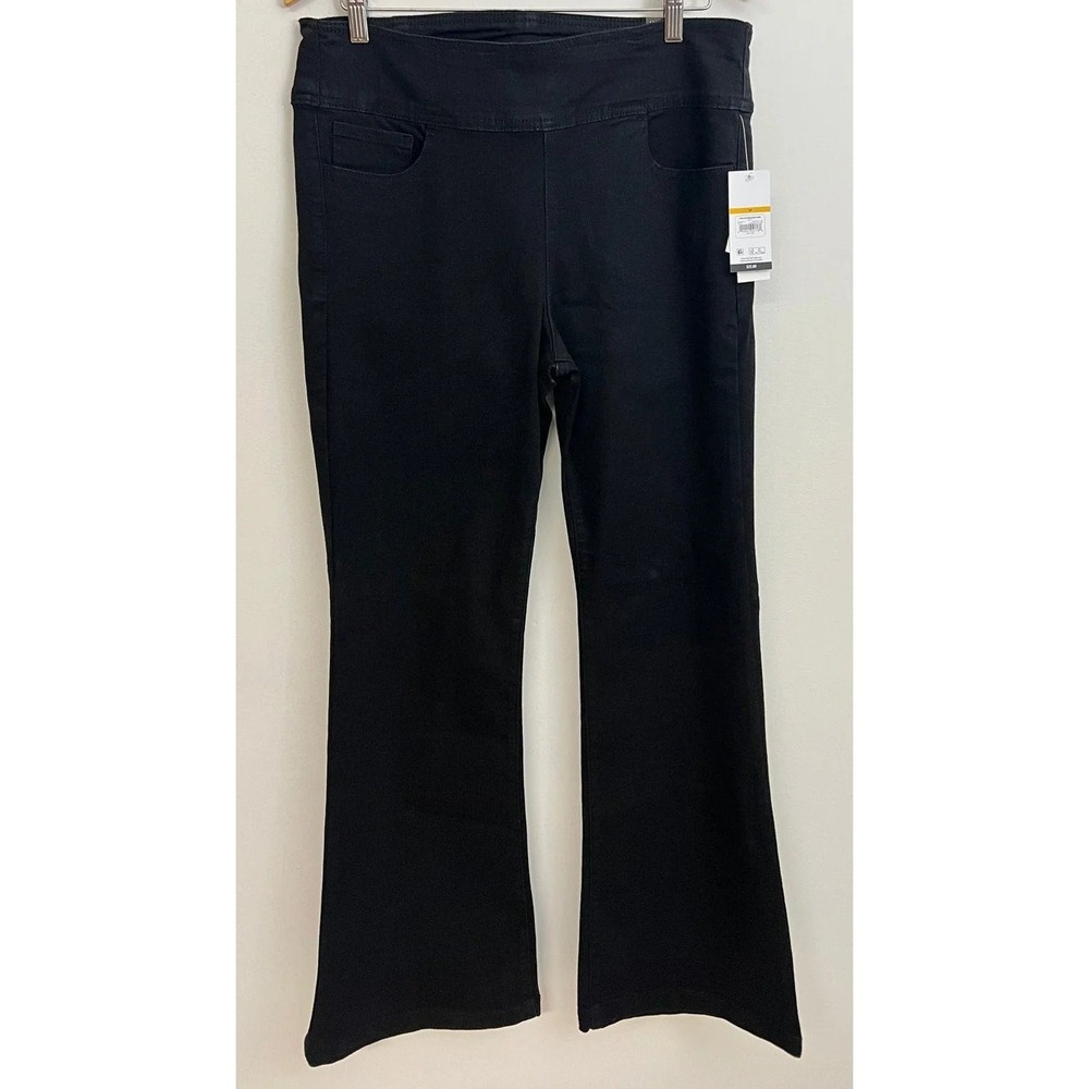 Sofie Jeans Black‎ High Melisa Flare Pull On Jeans Size 14